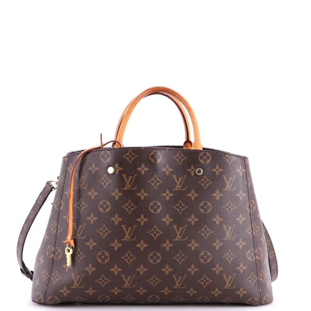 Louis Vuitton Montaigne Handbag Canvas #243288L22B